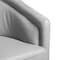 Flash Furniture Dean Club Style Commercial Barrel Accent Armchair Metal Base, Gray LeatherSoft Upholstery BS-AC22-064-GRYPU-GG - alternate 8